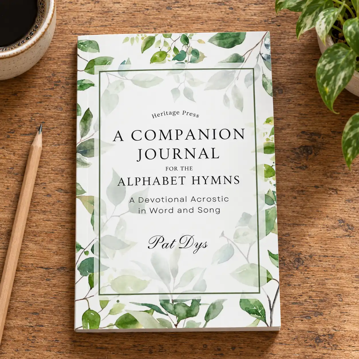 A Companion Journal paperback on a wooden table with quiet reading essentials