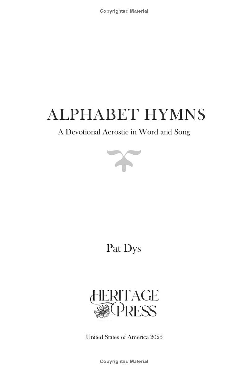 Alphabet Hymns, preview page 2 of 9