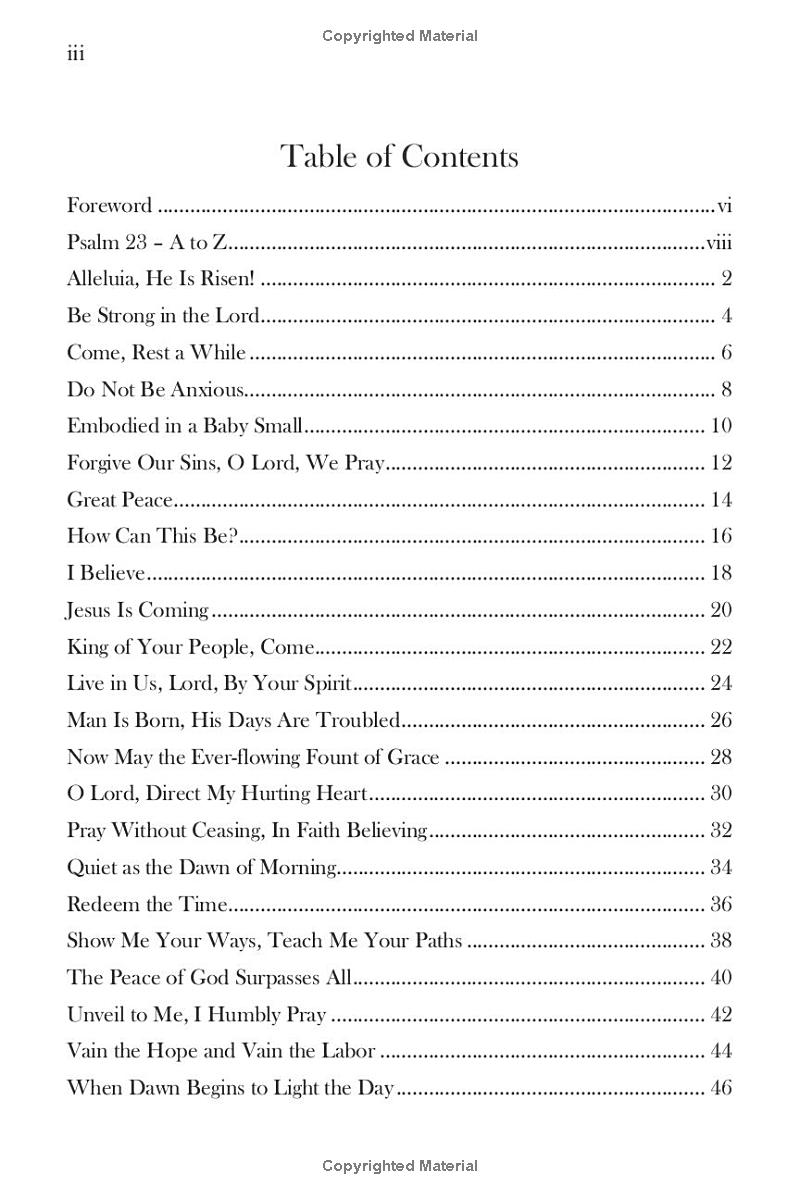 Alphabet Hymns, preview page 5 of 9