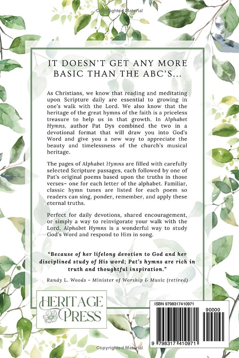 Alphabet Hymns, preview page 9 of 9
