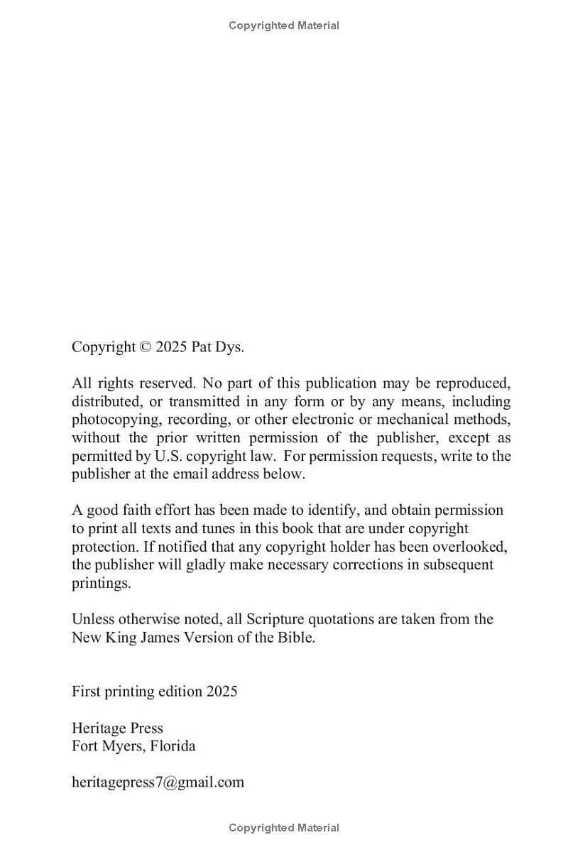 Heritage Hymns, preview page 4 of 25