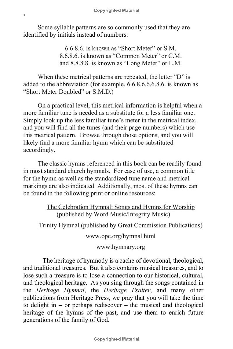 Heritage Hymns, preview page 5 of 25