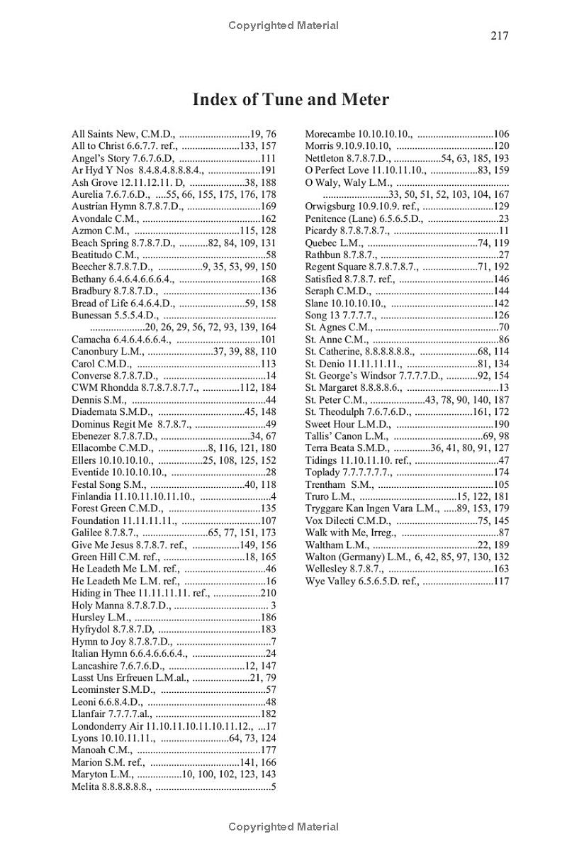 Heritage Hymns, preview page 19 of 25