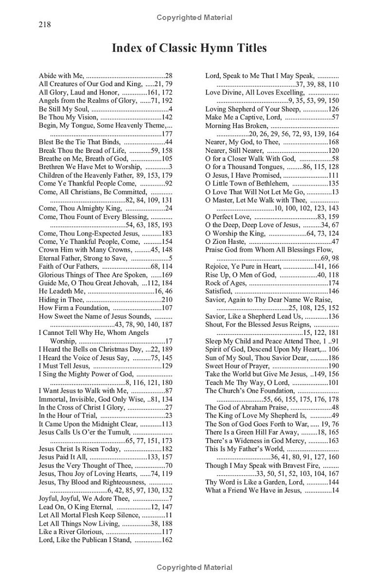 Heritage Hymns, preview page 20 of 25