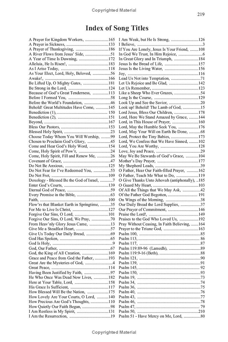 Heritage Hymns, preview page 21 of 25