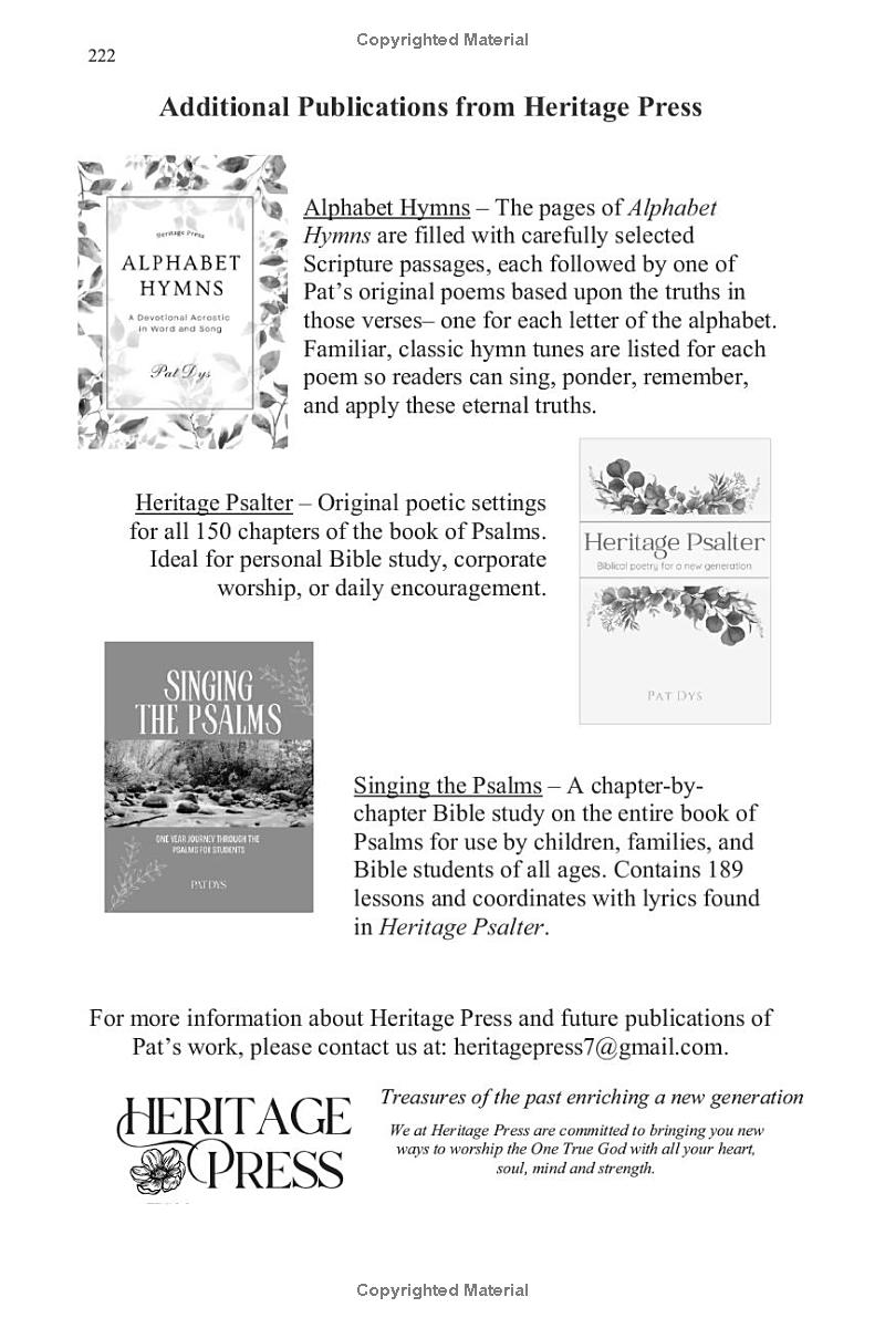 Heritage Hymns, preview page 24 of 25