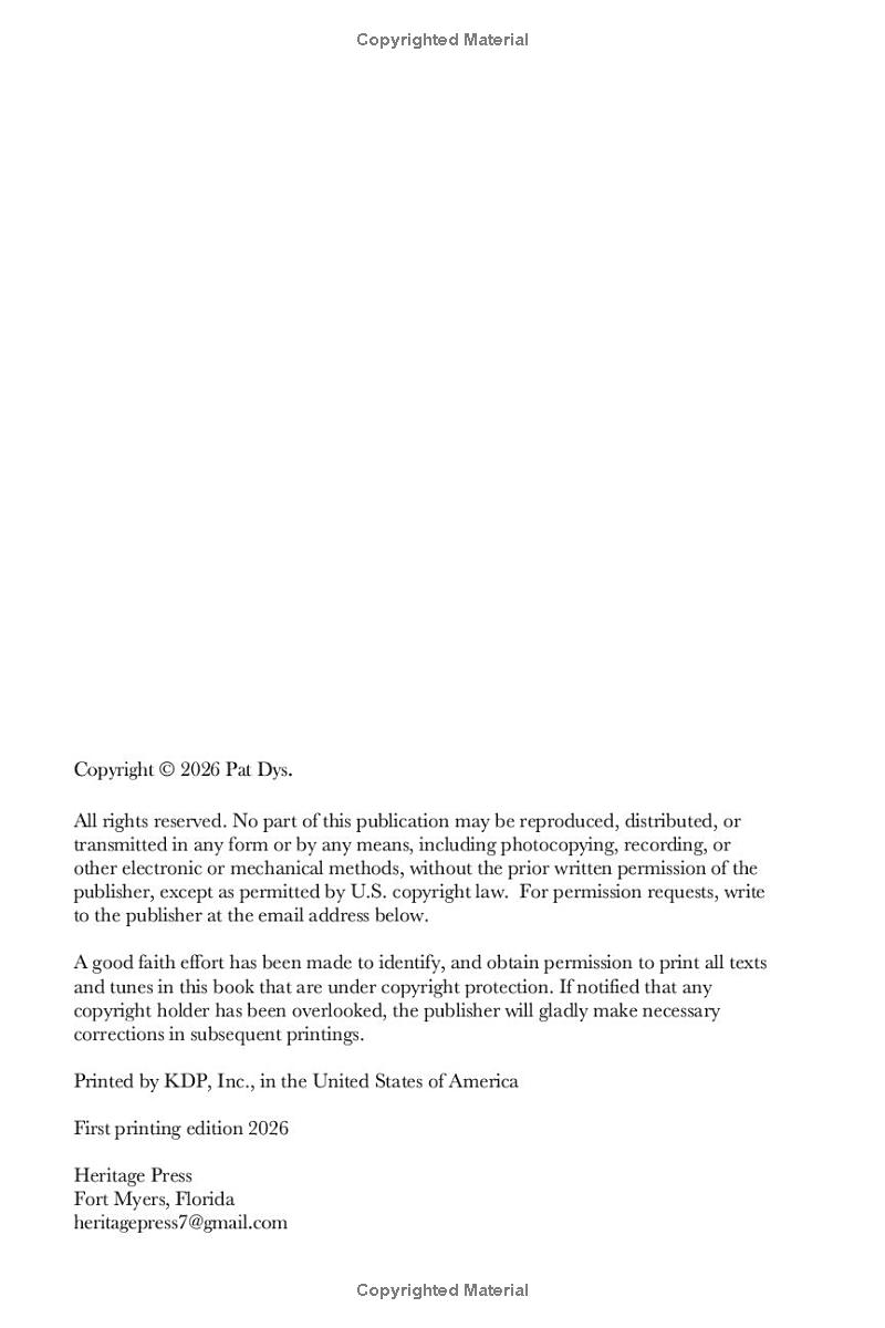 Heritage Psalter, preview page 5 of 48