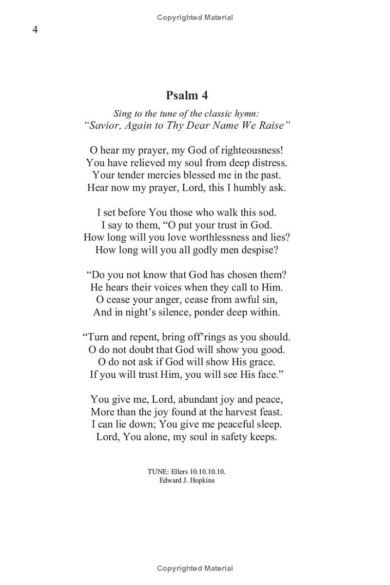 Heritage Psalter, preview page 10 of 48