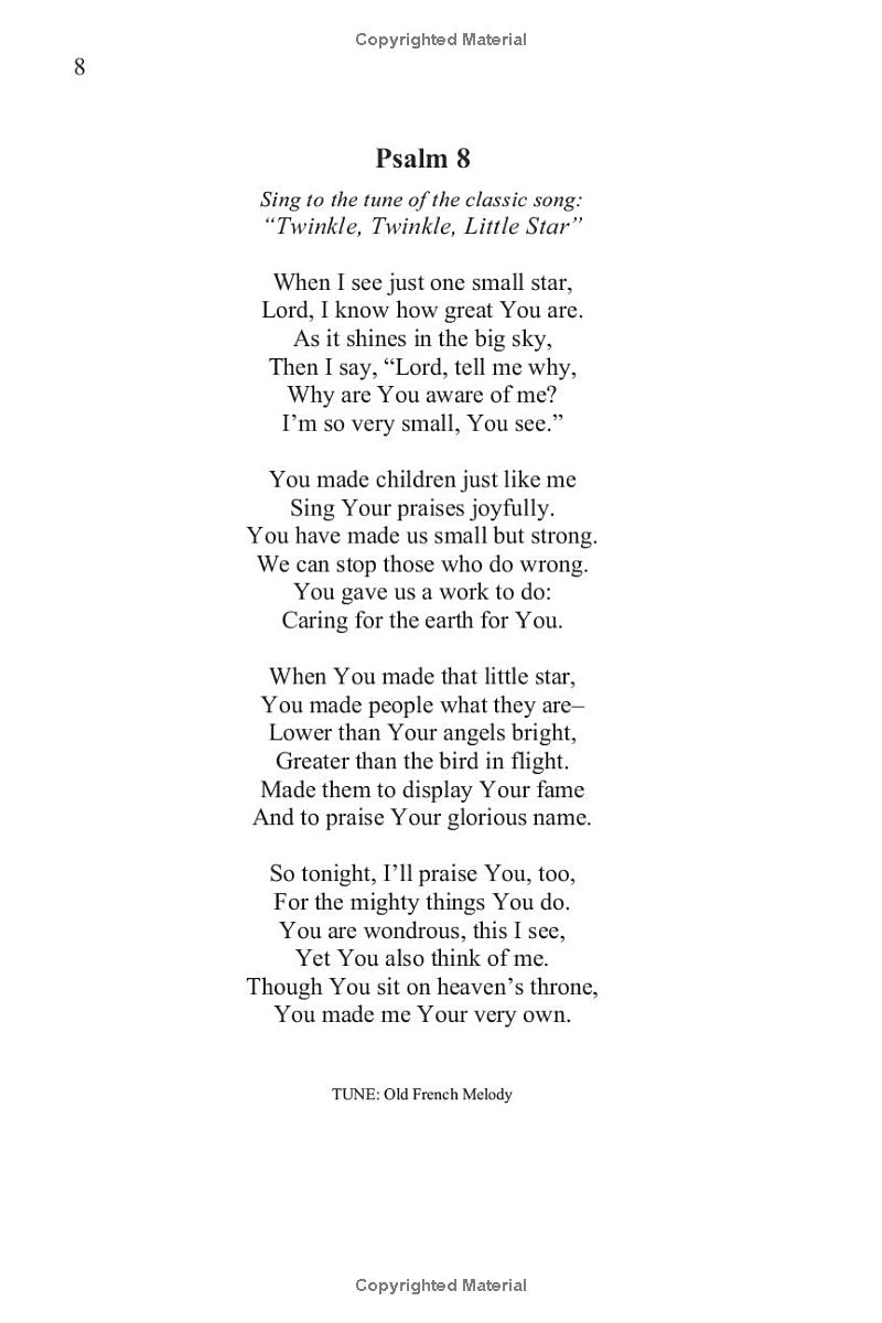 Heritage Psalter, preview page 14 of 48