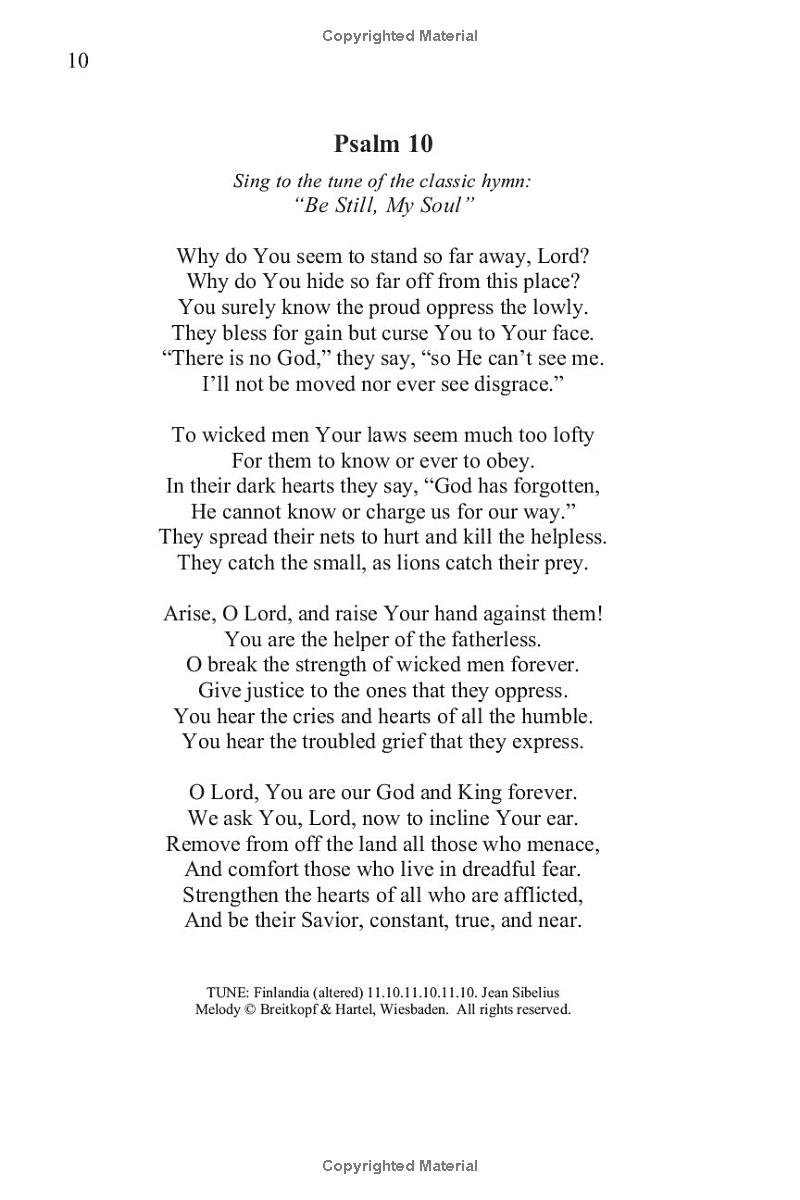 Heritage Psalter, preview page 16 of 48