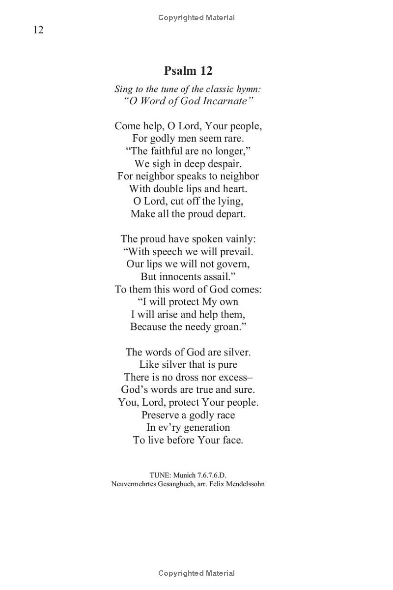 Heritage Psalter, preview page 18 of 48