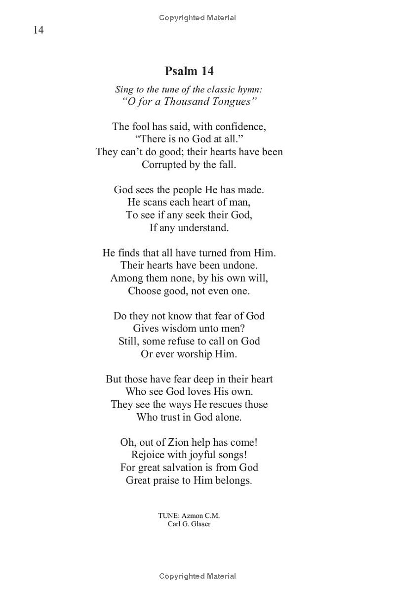Heritage Psalter, preview page 20 of 48
