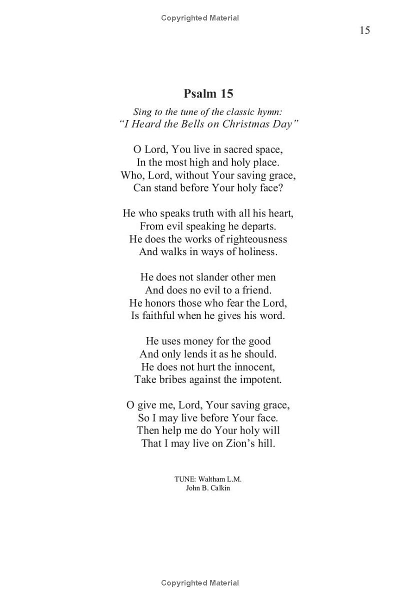 Heritage Psalter, preview page 21 of 48