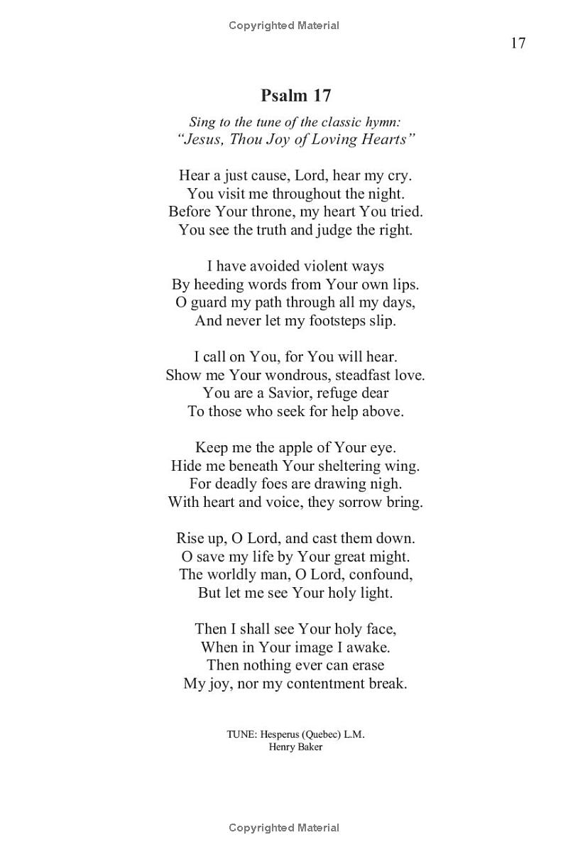 Heritage Psalter, preview page 23 of 48