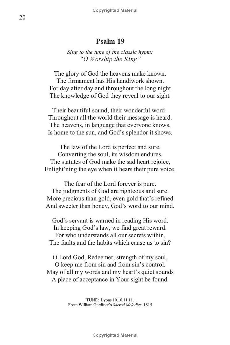 Heritage Psalter, preview page 26 of 48