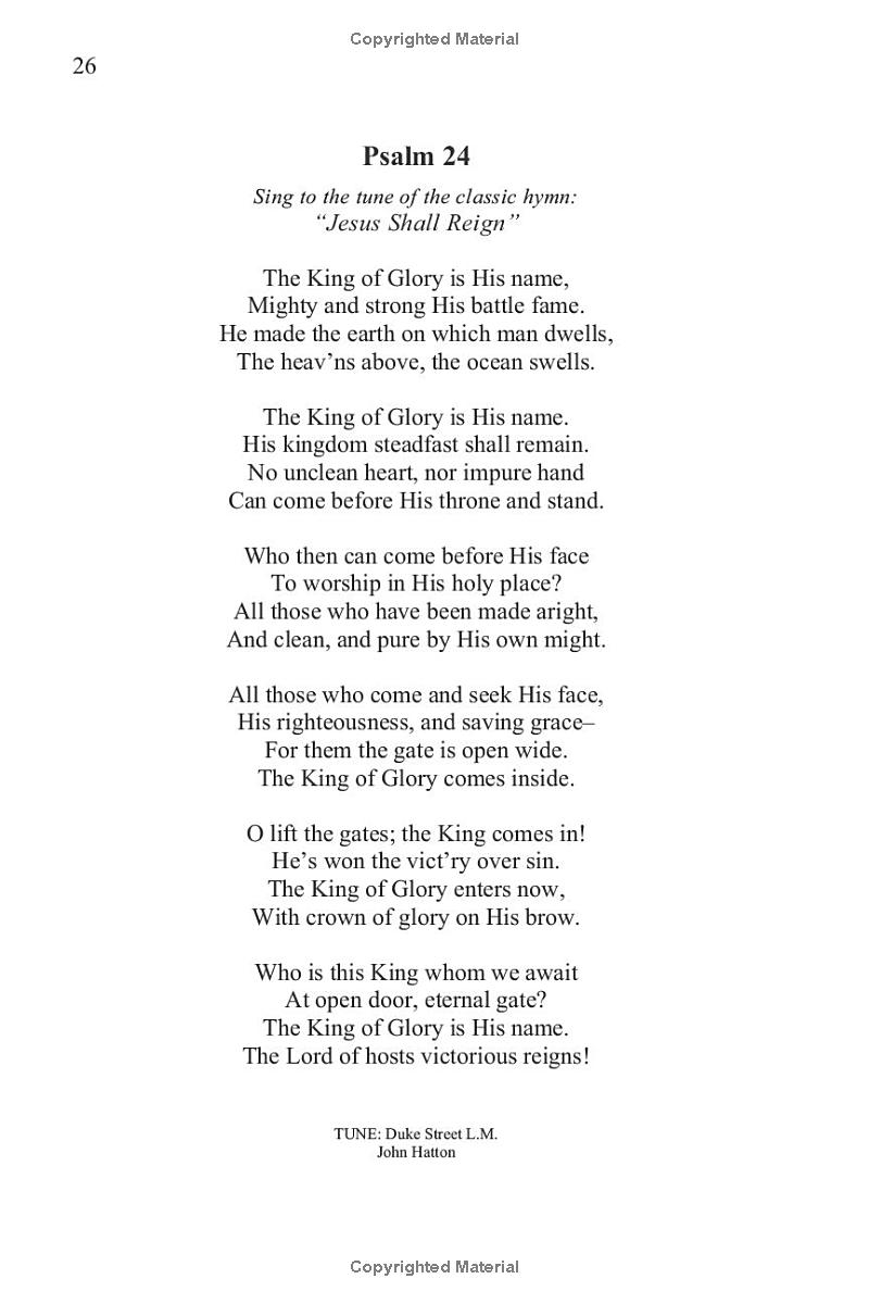 Heritage Psalter, preview page 32 of 48