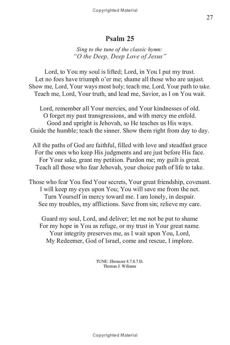 Heritage Psalter, preview page 33 of 48