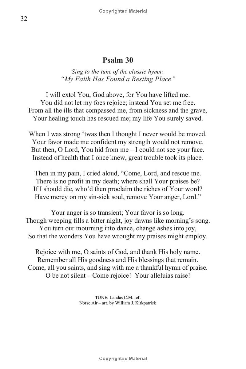 Heritage Psalter, preview page 38 of 48